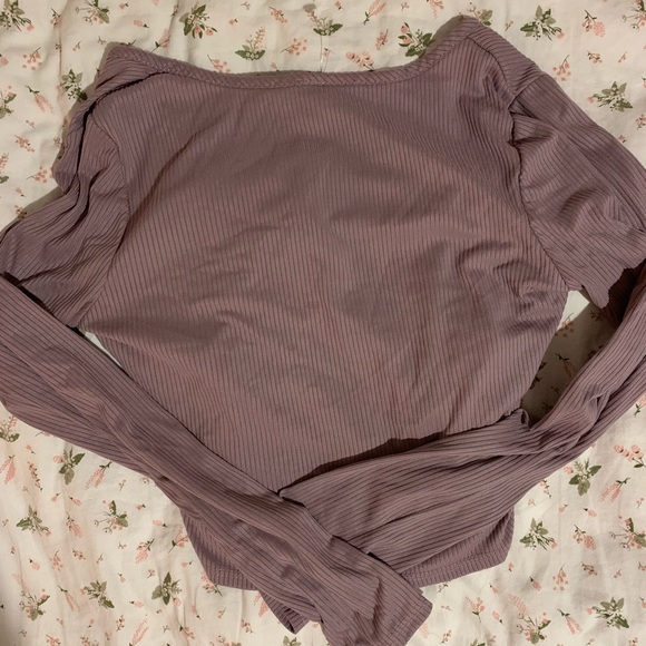 LIVI by Olivia Rae Purple Long Sleeve w/ Attached Tank - Picture 12 of 13